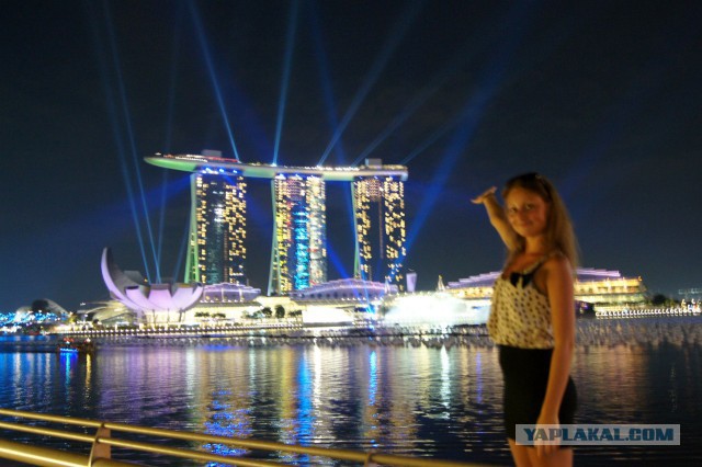 Сингапур. Гостиница "Марина Бэй"