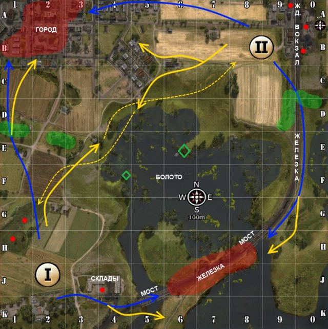 Карта тихий берег в world of tanks