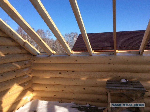 Строительство дома на даче