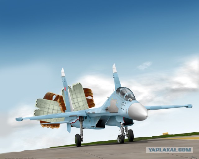 Авиация в рисунках...