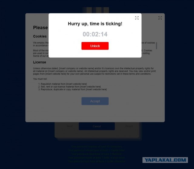 User Inyerface — мини-игра, посвященная проблемам современного веб-дизайна