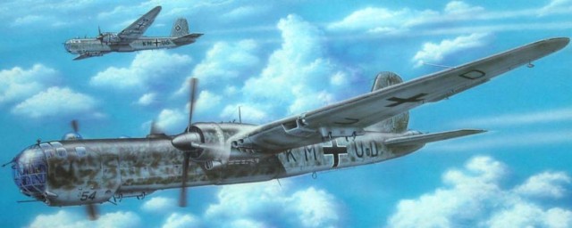 He-177 Greif. "Летающая крепость" Гитлера.