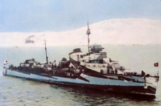 Эсминец разумный проект 7 1945 год в цвете. Война - ЯПлакалъ