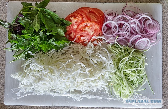 Шавуха с шашлыком...