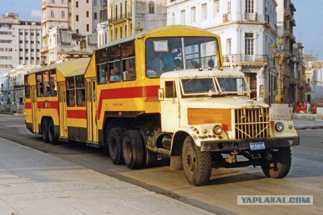 Автопоезда с колесной формулой 10х10: немного об истории активных автопоездов