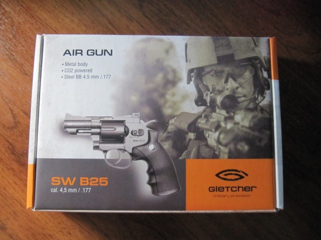Пневматический Револьвер Gletcher SW B25