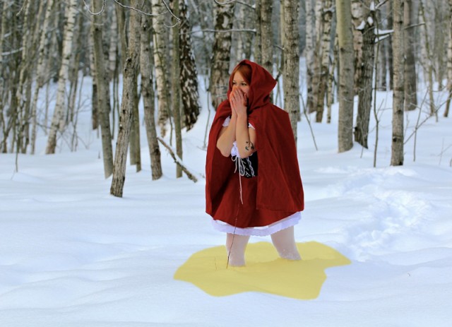 Фотожаба: "Заплутала"