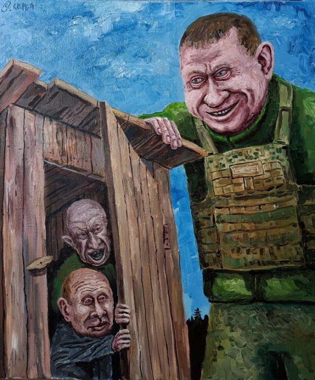 Экспертиза вновь не нашла экстремизма в картине Васи Ложкина "Великая прекрасная Россия"