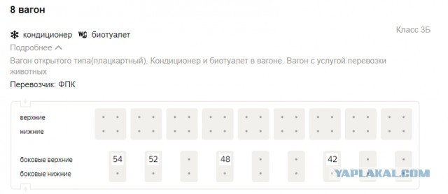 На поезде с кошариком