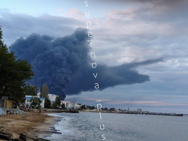 В Крыму атакован крупнейший нефтяной терминал полуострова.