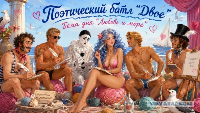 Двое, поэтический батл