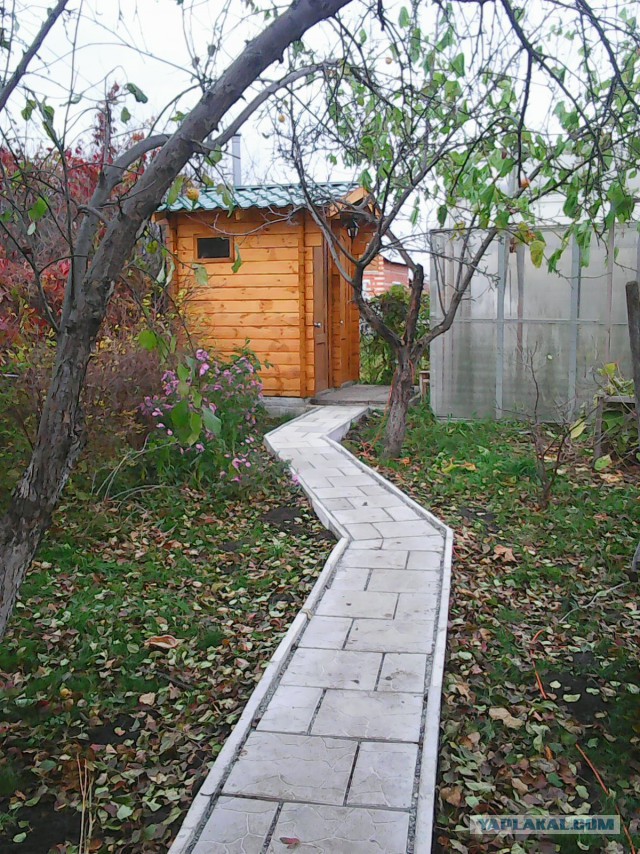 Туалет "лето-зима" для сада-дачи.