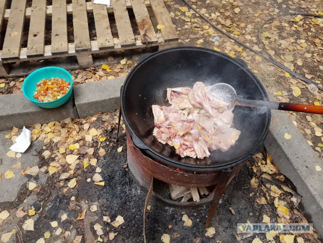 Блюда для казана, на природе и свежем воздухе