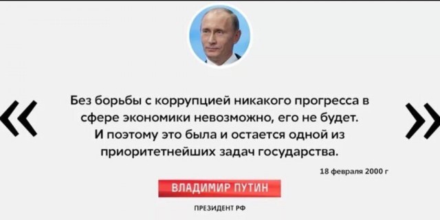 Реальная борьба с коррупцией