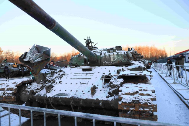 Выставка украинской техники в городе на Неве