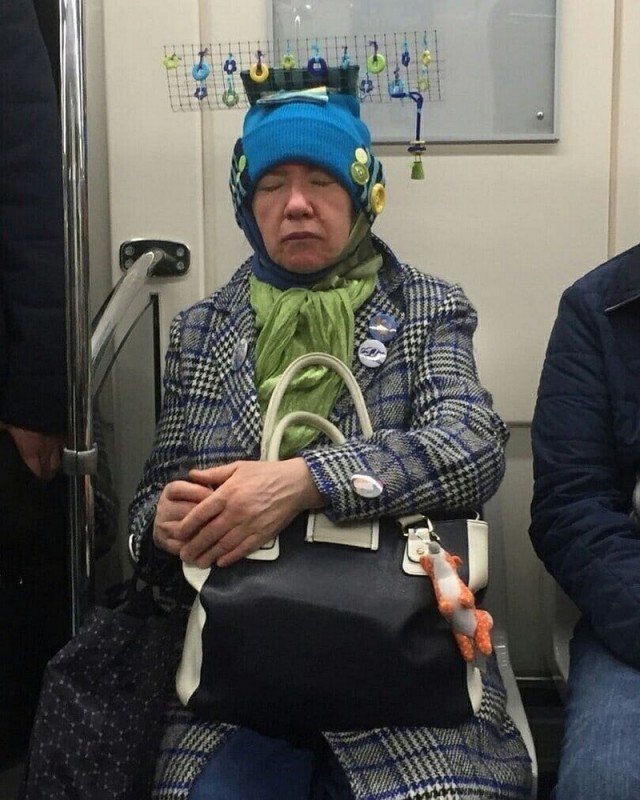 Модники из нашего метро