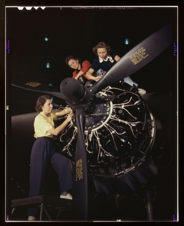 Фотографии США: 20 век, начало 40-х. Авиационная промышленность