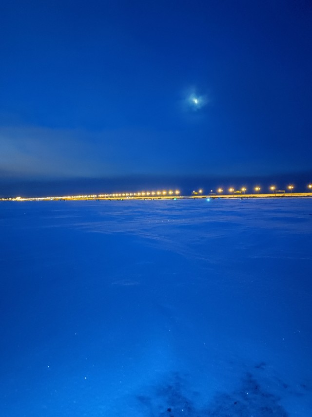 Первый выход на лёд.