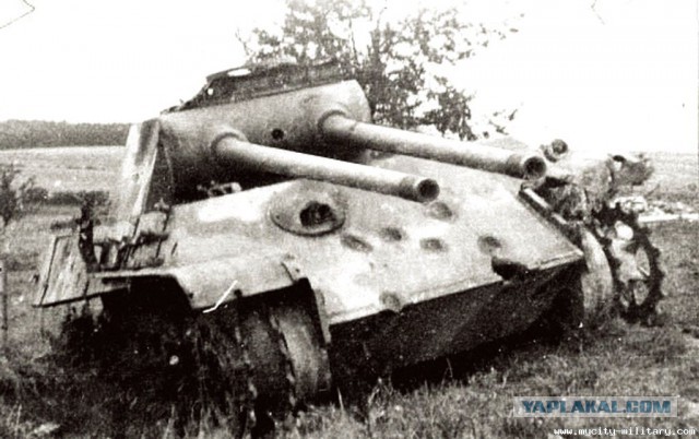 Танки «Пантера» в 1945 году