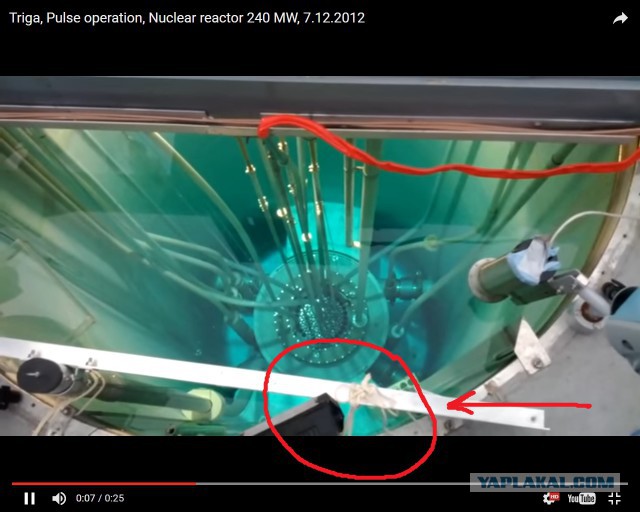 Видео запуска ядерного реактора, Science