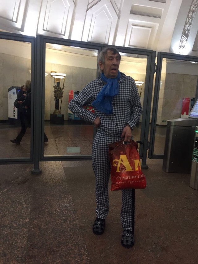 Модники жгут напалмом в метрополитене