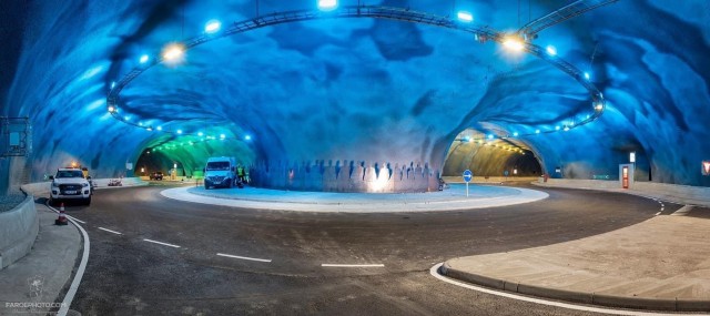 На Фарерских островах завершили строительство первой в мире автомобильной развязки на дне Атлантического океана