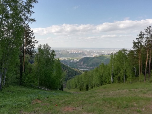 Живу в Красноярске
