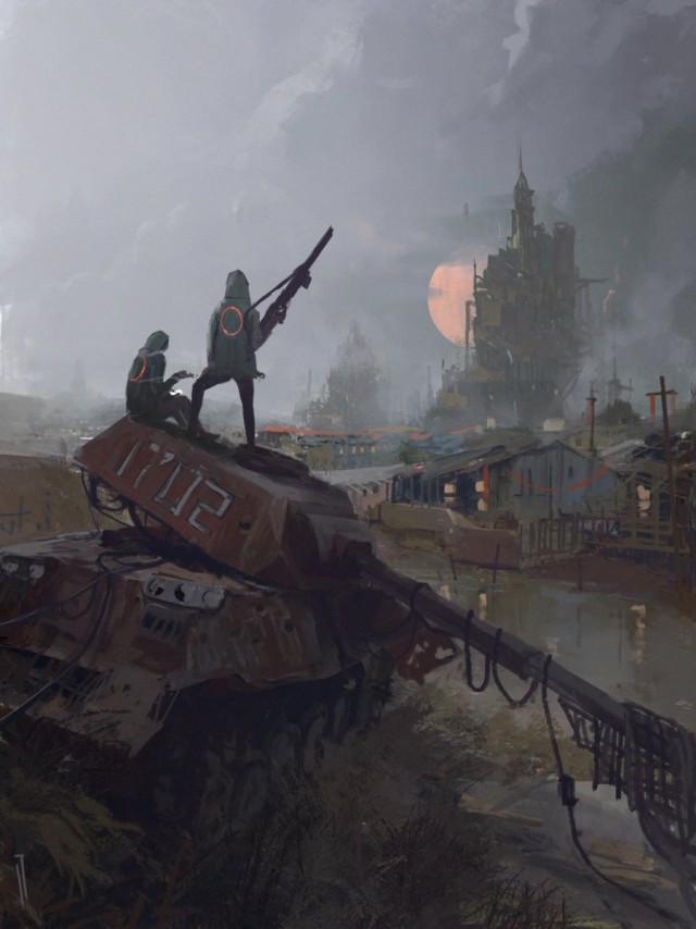 Арт. Подборка атмосферых работ. Альтернатива.  35 работ.