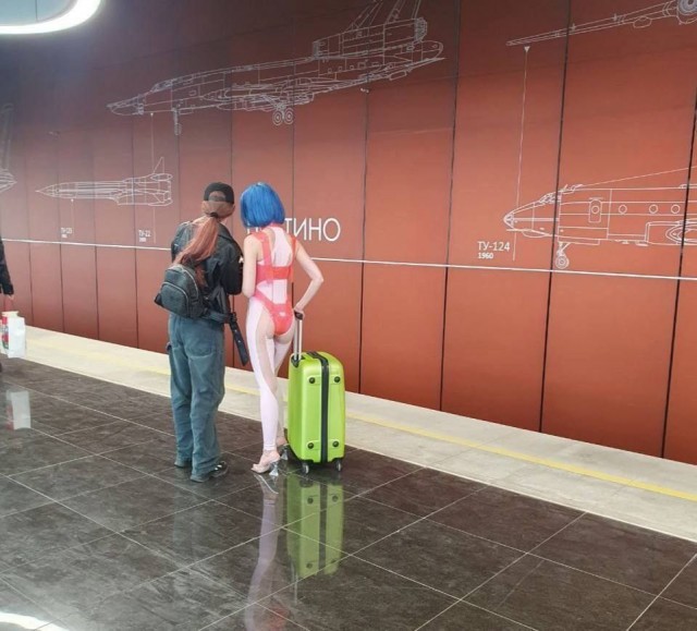 Модники из наших метрополитенов