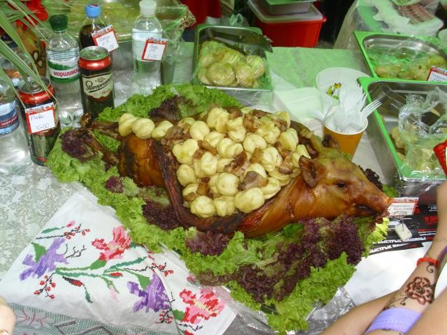 Праздник Галушки в Полтаве