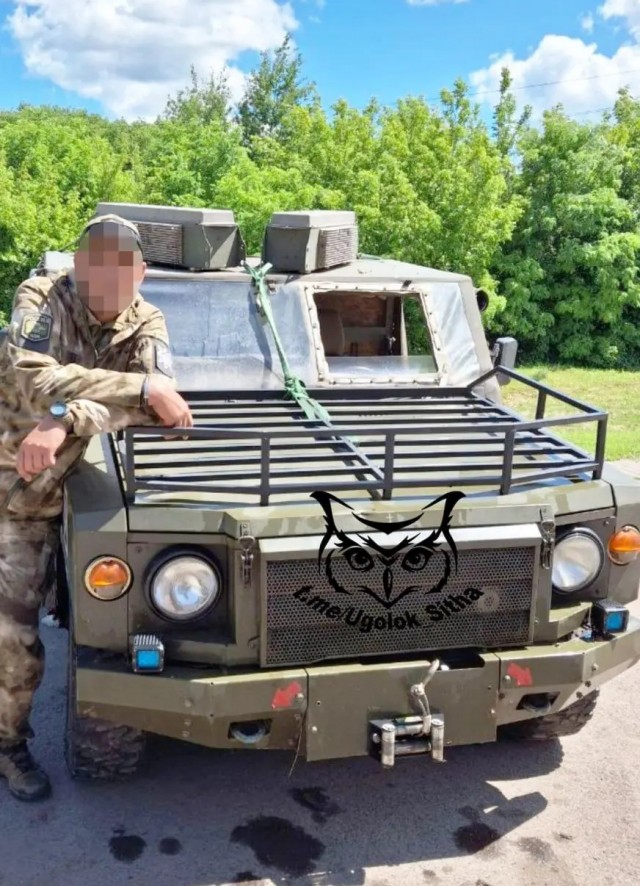 Серийные вездеходы «Улан» на фронте