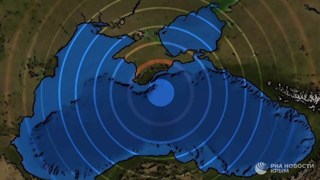 Землетрясение магнитудой 3.6 произошло у берегов Крыма