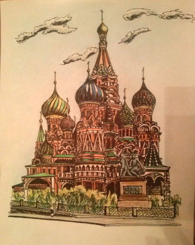 Рисунки молодой красивой девушки