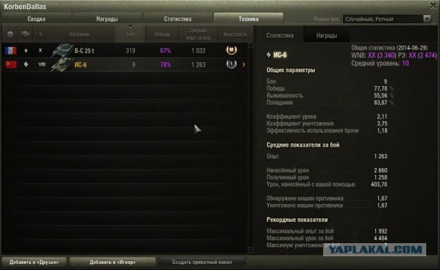 Wargaming 12, WoT сотоварищи