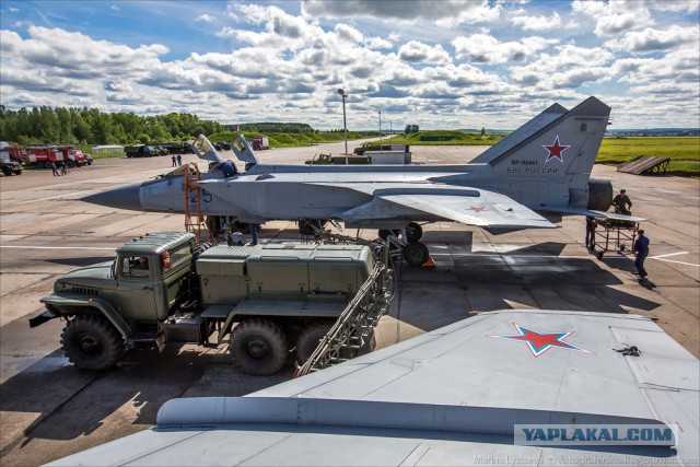 МиГи-31 на авиабазе Сокол в Перми