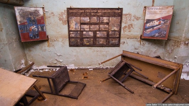 Бомбоубежище заброшенного института