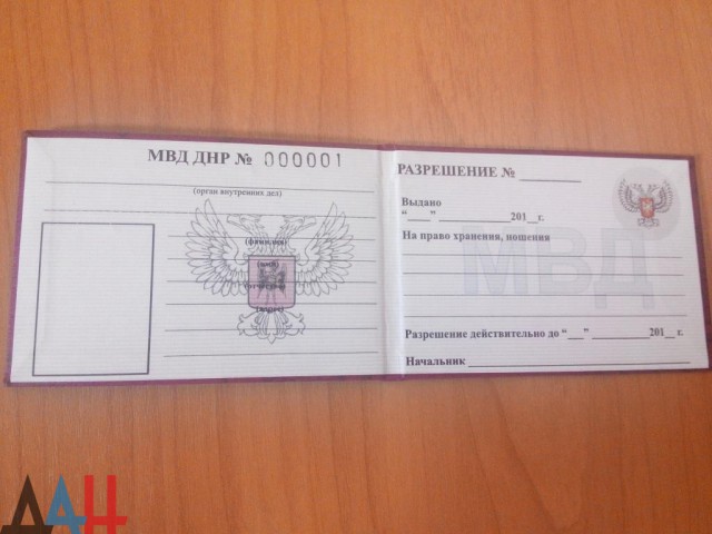 Гражданам ДНР разрешили иметь боевое оружие
