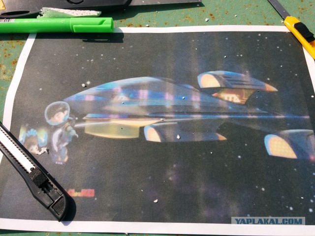 Стеллосфера, космический корабль Маилса Калисто из мультфильма Маилс с другой планеты.