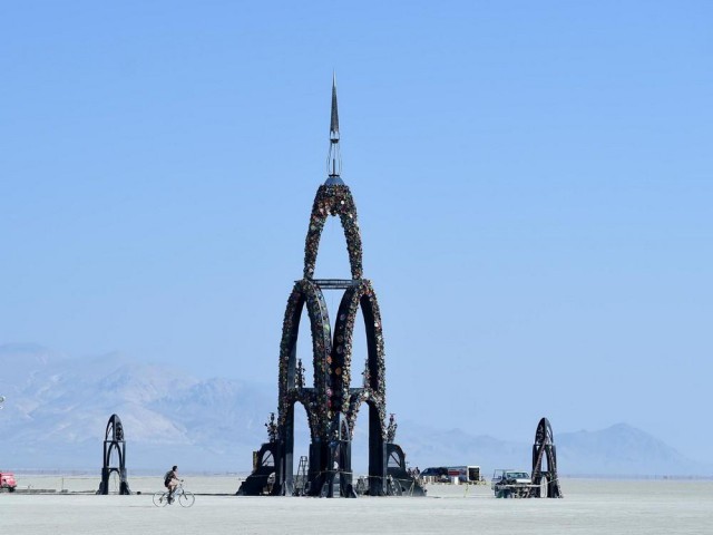 Огонь, песок и безумие: В Неваде стартовал Burning Man 2017!