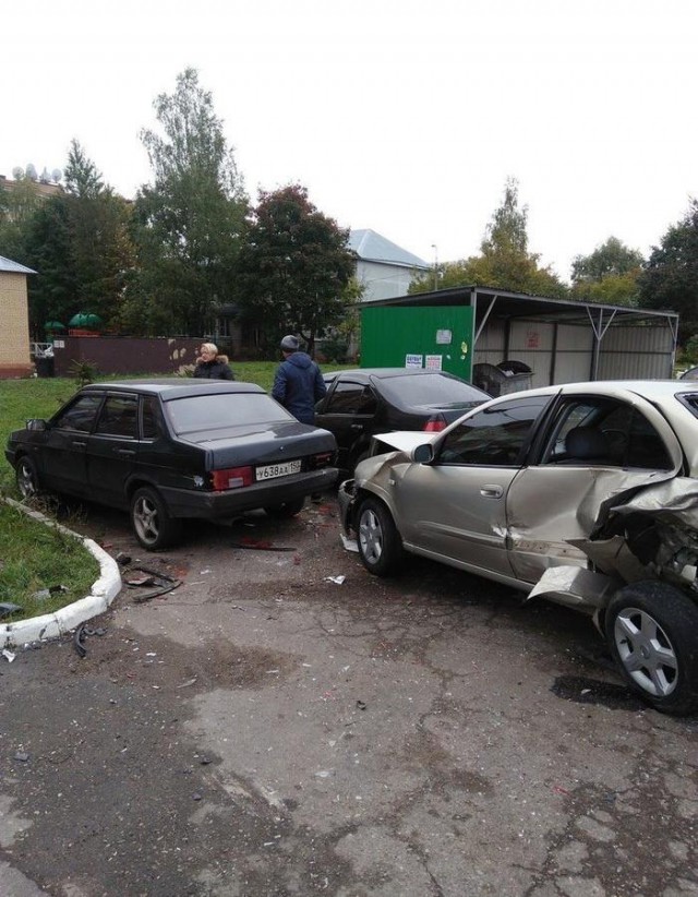 Месиво во дворе в Можайске