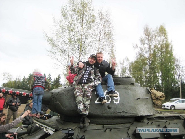 Никому, случаем, в хозяйстве танк Т-34 не нужен?