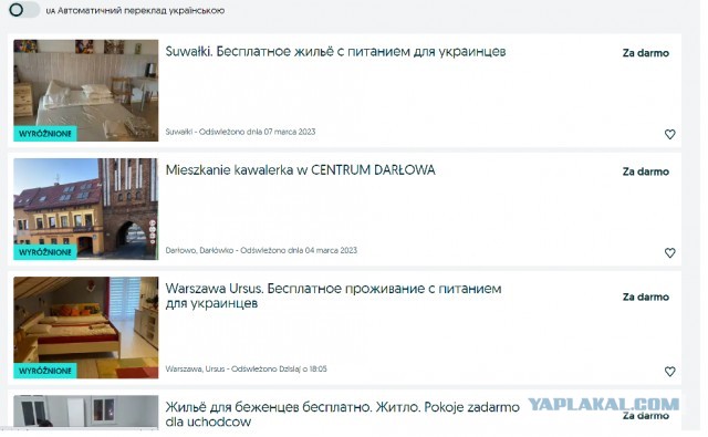 Поляки что-то поняли