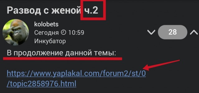 Развод с женой ч.2