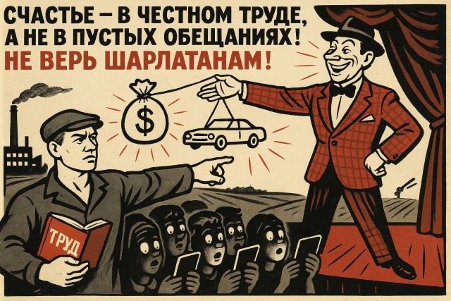 Ударим языком советских плакатов по современным темам!