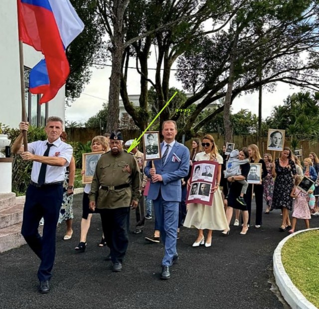 Посольство РФ в Зимбабве провело патриотическую акцию "Бессмертный полк"