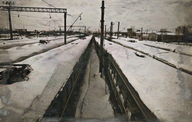 Железные дороги России - покинутые поезда