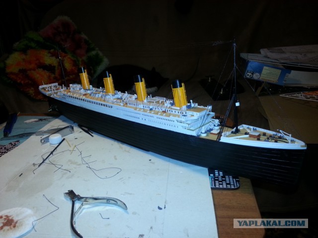 "Титаник". Собираем модель