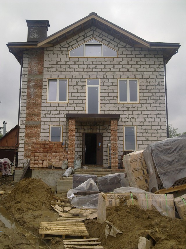 Стройка дома