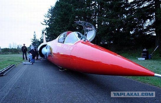 Быстрее звука на авто!