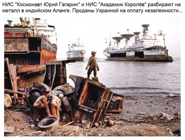 НИС "Космонавт Юрий Гагарин" - флагман флота космонавтики СССР.